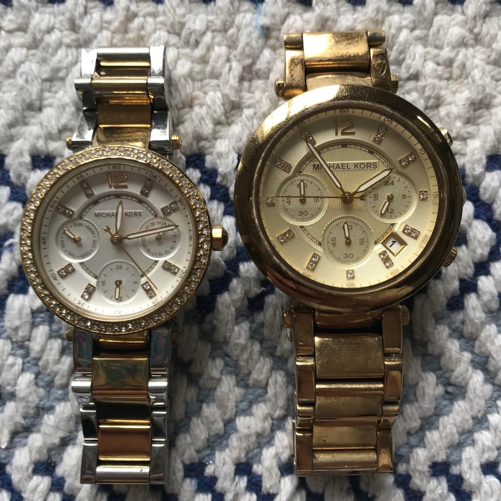 Set of 2 W's Michael Kors Watches